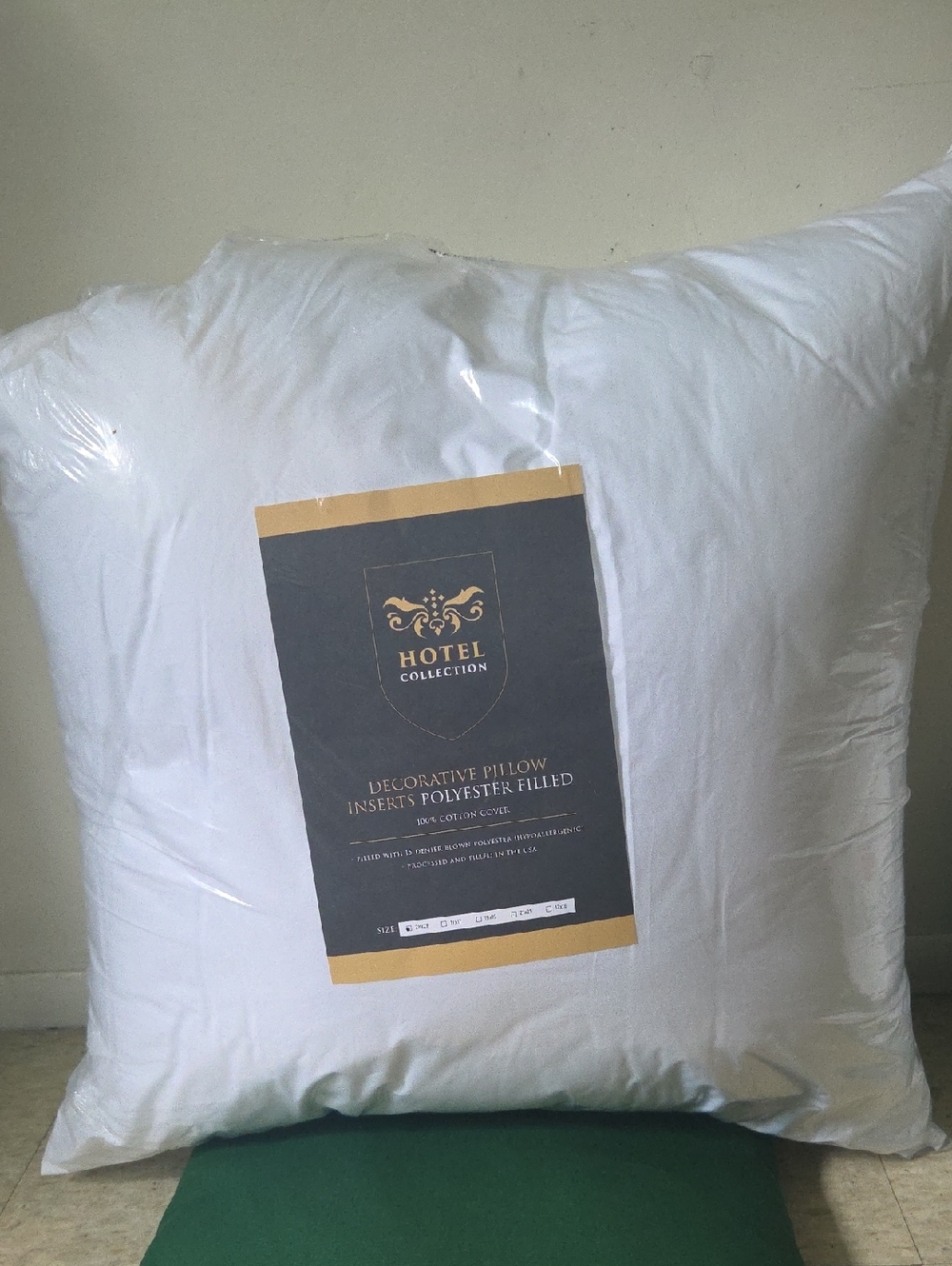 Hotel Collection White Decorative Pillow 28 X 28